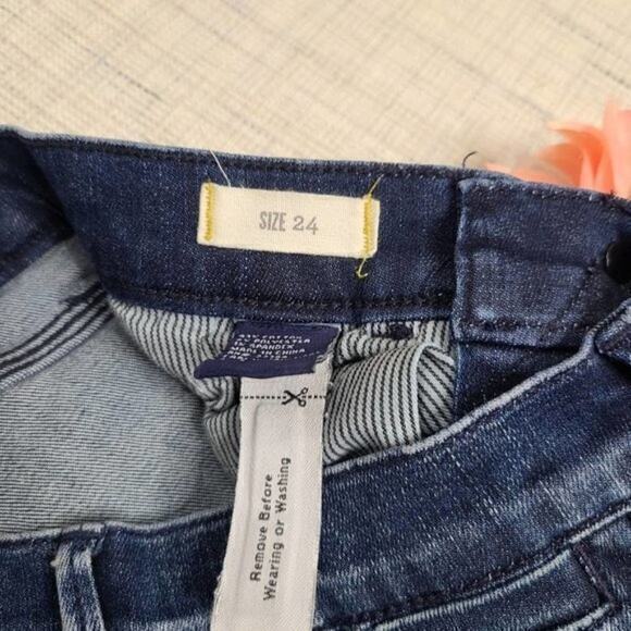 Madewell Women’s Skinny Skinny Ankle Zip Jeans Size 24 - Picture 4 of 5